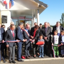 L'inauguration de l'extension de l'école de Cescau 2016